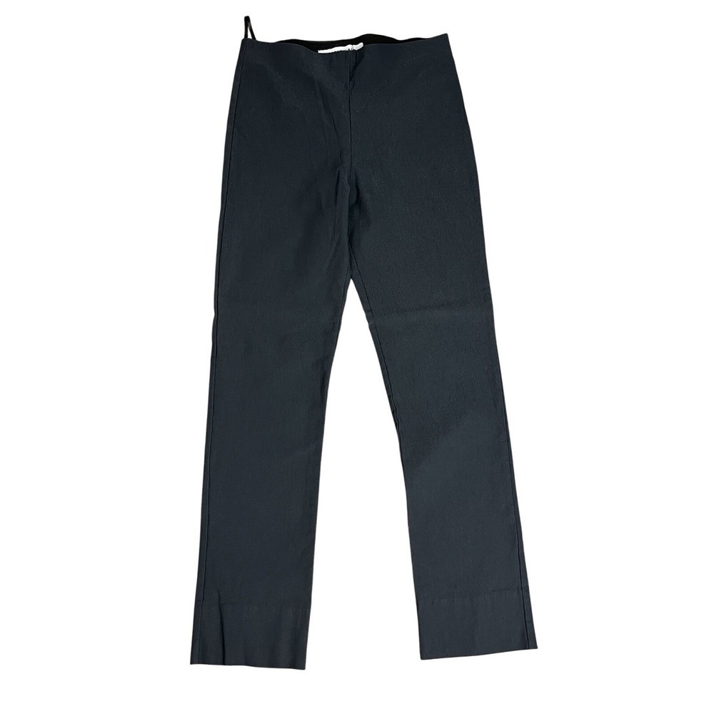 Gretchen Scott Pants Womens Large Black Tapered Pull On Stretch Dress Work